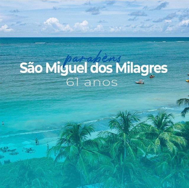 Casa Em Sao Miguel Dos Milagres - 700M Do Mar别墅 外观 照片